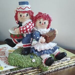 Raggedy Ann & Andy Shelf Sitter Vintage